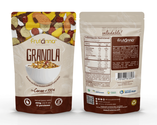 GRANOLA CACAO AL 100% ​